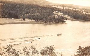 Rockaway Beach Missouri Lake Taneycomo Real Photo Antique Postcard K51315