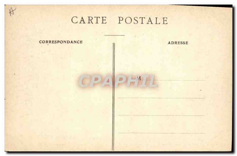 Old Postcard Folklore The mower Chocolat Klaus