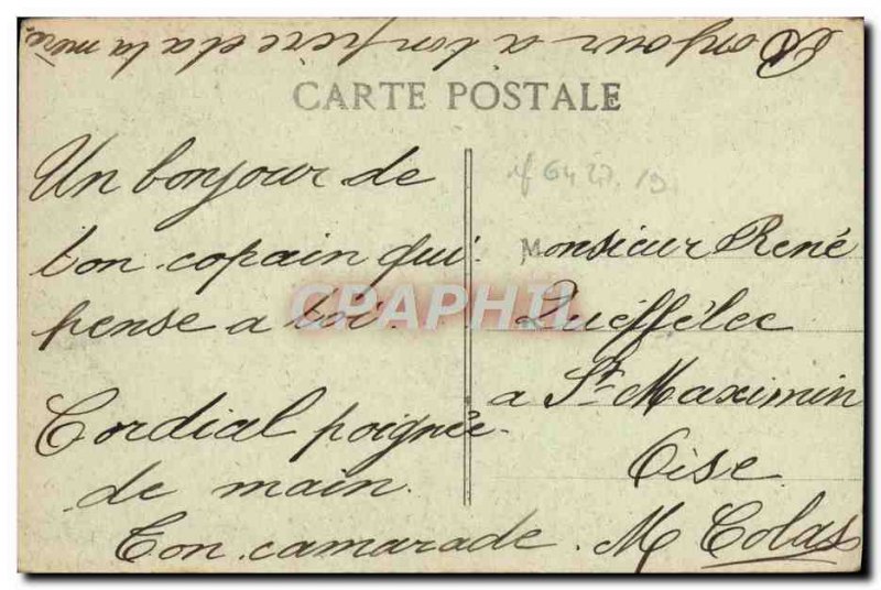 Old Postcard Marseille Porte d & # 39aix