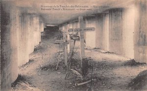 Monument de la Tranchee des Baionnettes, Inner View France Unused 