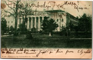 Postcard VA Norfolk Naval Hospital