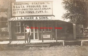 IA, Keota, Iowa, RPPC, Louis A Marr Keota Produce Company Receiving Station