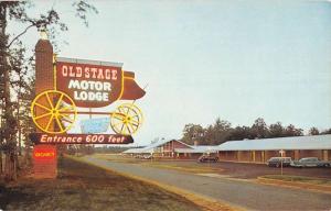 Colonial Heights Virginia Old Stage Motor Lodge Vintage Postcard K825881