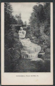 America Postcard - Raymondskill Falls, Milford, Pennsylvania  RS10164