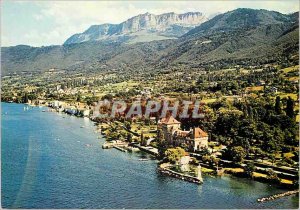 Modern Postcard Around Evian les Bains on the shores of Lake Leman Lugrin and...