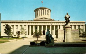 Ohio Columbus State Capitol and McKinley Memorial