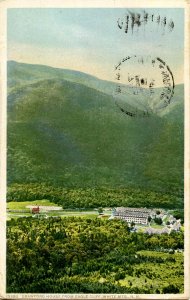 NH - Crawford Notch. Crawford House from Eagle Cliff