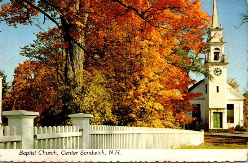 New Hampshire Center Sandwich Baptist Church