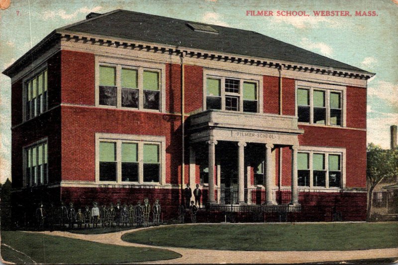 Massachusetts Webster The Filmer School 1910