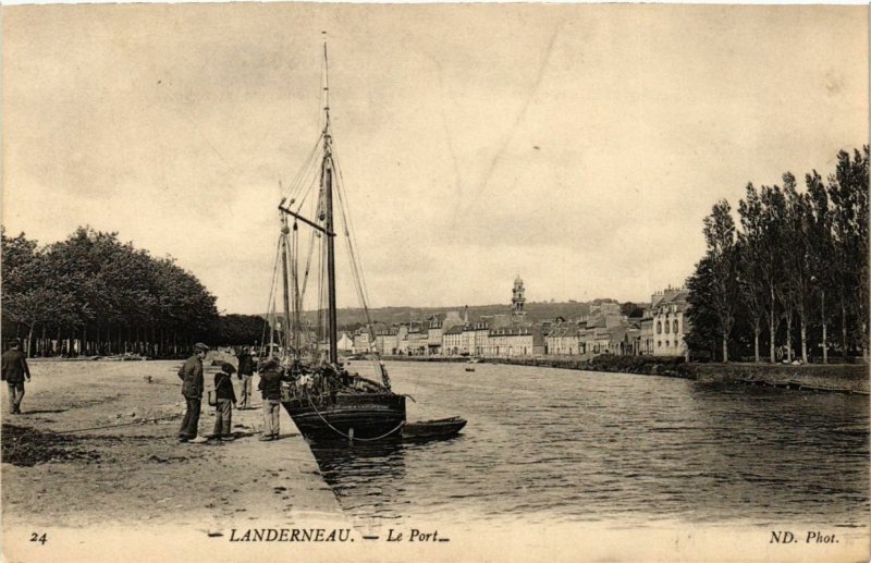 CPA LANDERNEAU - Le Port (252573)