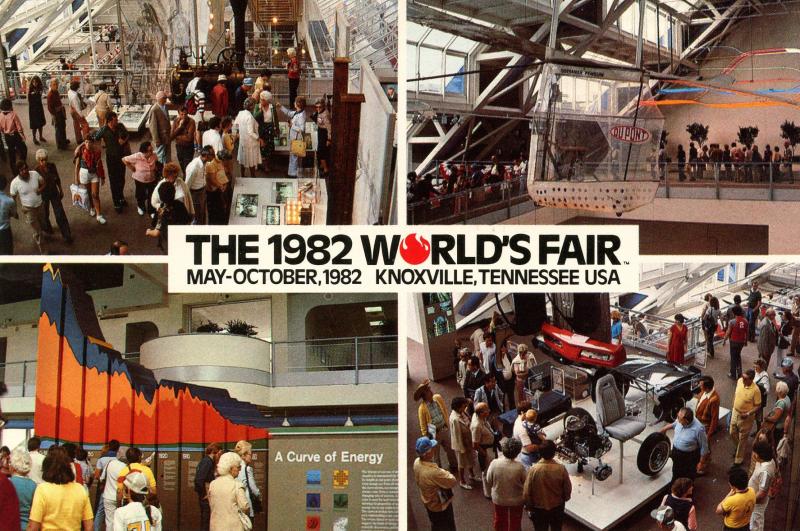 TN - Knoxville, 1982. The 1982 World's Fair, United States Pavilion, Interior...