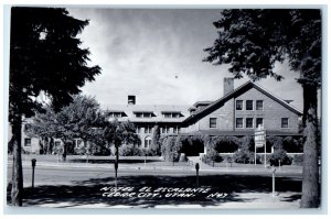 c1940's Hotel El Escalante Cedar City Utah UT RPPC Photo Vintage Postcard