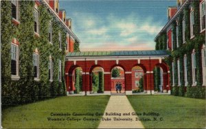 North Carolina Durham Duke University Woman's College Campus Colonnade