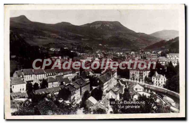 Old Postcard La Bourboule Vue Generale