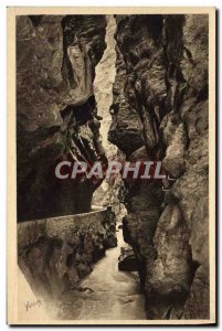 Old Postcard Gorges Du Cians Part narrowest Des Gorges