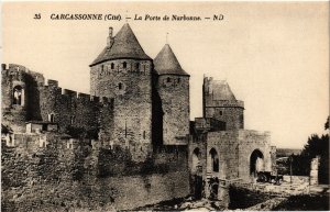 CPA Carcassonne La Porte de Narbonne FRANCE (1012771)