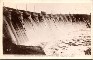 Real Photo PC Minnesota Arrowhead Country Between Duluth and Carlton-Cloquet