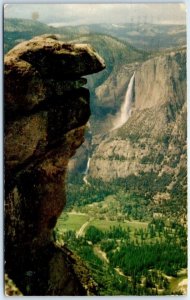 M-56469 Overhanging Rock Glacier Point Yosemite California USA