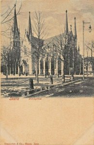 SKARA SWEDEN~DOMKYRKAN~1900s GRANQVIST PHOTO POSTCARD