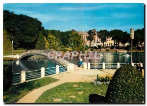 Modern Postcard Bagnoles Spa Orne Orne Lake residence