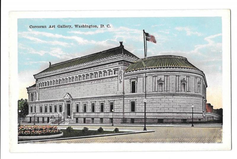 Washington DC Corcoran Art Gallery Postcard