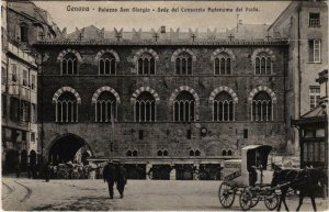 CPA GENOVA Palazzo San Giorgio Sede del Consorzia ITALY (801634)