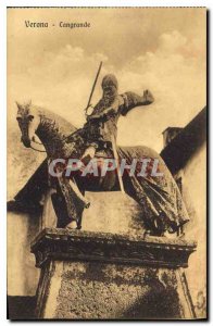 Postcard Old Verona Cangrande