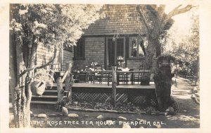 RPPC The Rose Tree Tea House, Pasadena, California ca 1910s Vintage Postcard