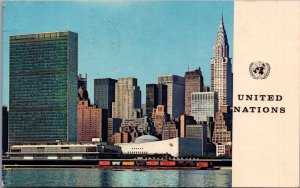 United Nations New York City Postcard B246