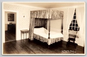 RPPC Litchfield CT Lafayette Room Tapping Reeve House  Connecticut Postcard B43