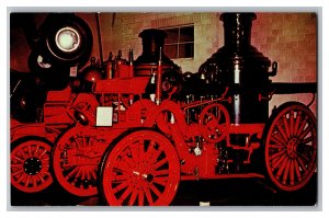 1880 Chicago Fire Engine No. 17 Pioneer Village Minden Nebraska Postcard