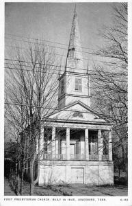 Jonesboro Tennessee First Presbyterian Church Antique Postcard K18004