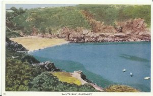 Channel Islands Postcard - Saints Bay - Guernsey   ZZ2461