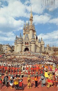 Welcome to Walt Disney World Cinderella Castle Disneyland, CA, USA Disney 1974 