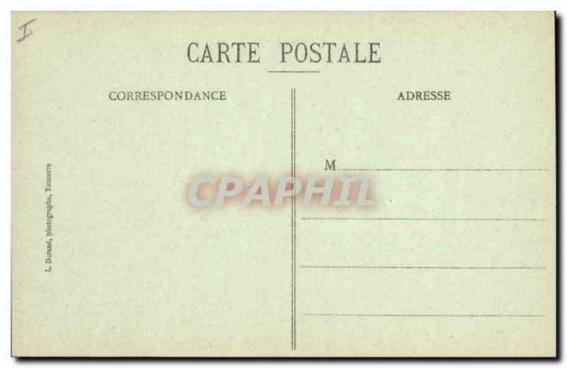 Old Postcard Bank Caisse d & # 39Epargne Thunder Old Hotel d & # 39Uzes