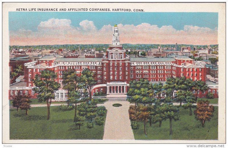 Aetna Life Insurance Company , HARTFORD , Connecticut , 1910s