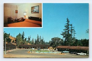 Ridgewood Park Motel Willits California CA UNP Chrome Postcard P5