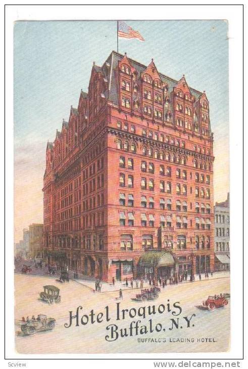 Hotel Iroquois, Buffalo, New York, PU-1918