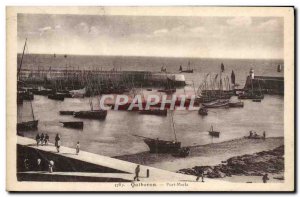 Postcard Old Port Maria Quiberon Boats