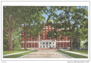 Presbyterian Hospital, Charlotte, North Carolina, 1930-1940s