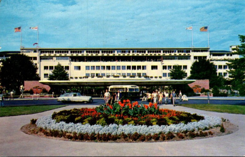 New Jersey Oceanport Monmoth Park Grandstand Horse Racing 1961