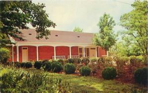 BRISTOL VIRGINIA SULLINS COLLEGE FINE ARTS BUILDING POSTCARD c1960s