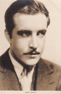 RP: JOHN BOLES, American singer, 1930s