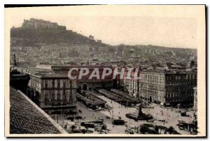 Postcard Modern Napoli Piazza Municipio e Castel S Elmo