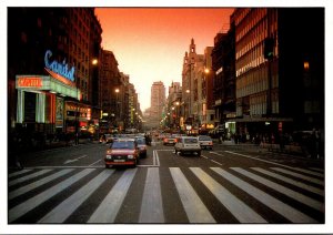 Spain Madrid Gran Via Main Street