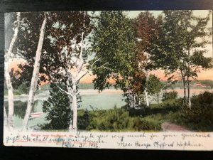 Vintage Postcard 1906 Scene near Southport, Maine (ME)