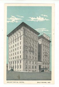 MD - Baltimore. Mount Royal Hotel