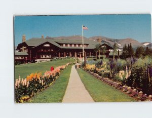 Postcard The Glacier Park Hotel at East Glacier Park Montana USA