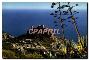 Postcard Modern French Carrefour Global Azur the Tourismo Eze Veritable eyrie