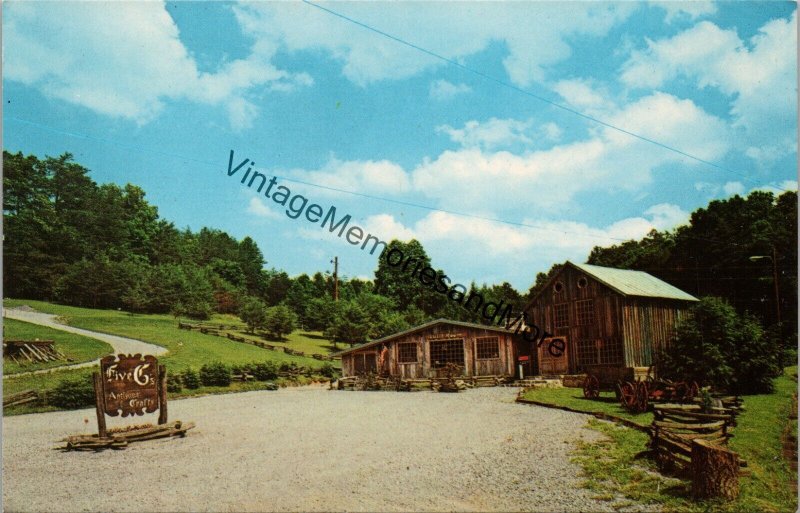 Five G's Antiques - Quilt Room Gatlinburg Tennessee Postcard PC238